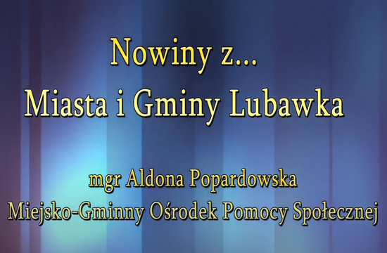 Nowiny z Gminy Lubawka – MGOPS