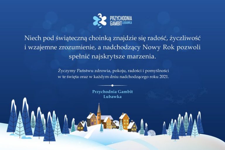 Życzenia od Przychodni Gambit Lubawka