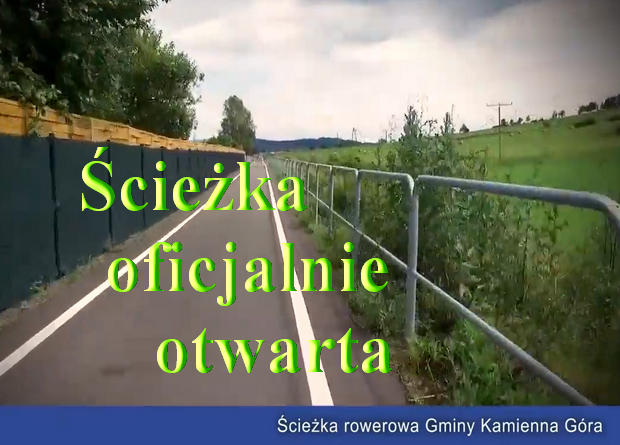 Oficjalne otwarcie ścieżki rowerowej w Kamiennej Górze