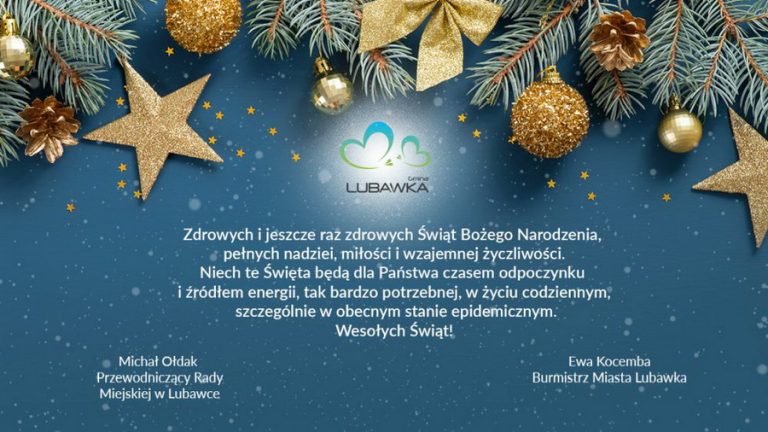 Świąteczne Życzenia Bożonarodzeniowe Lubawka