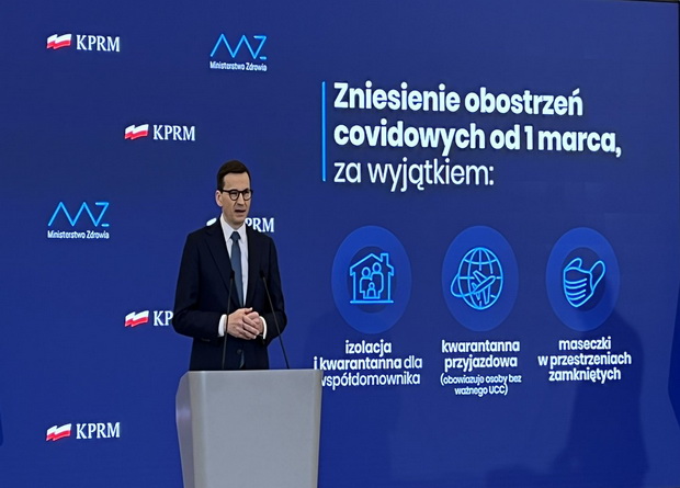 Zmiana w obostrzeniach