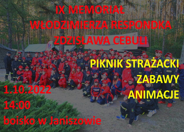 IX Memoriał im. druha Włodzimierza Respondka i druha Zdzisława Cebuli.