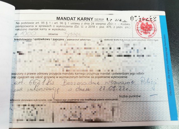 Słony mandat …