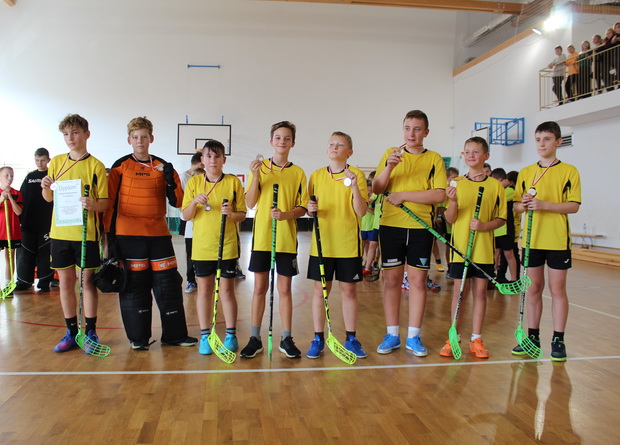 Nasi chłopcy w finale w unihokeju