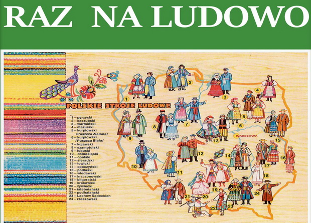 „Raz na ludowo”  wystawa